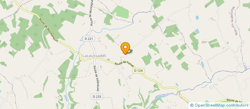 localisation de l'entreprise SASU VIBRATION LUMINEUSE  LACAUSSADE