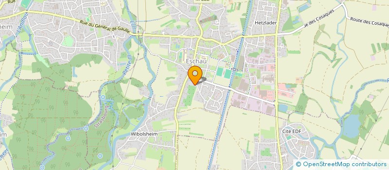 localisation de l'entreprise SASU VITAL GROUP SAP  ESCHAU