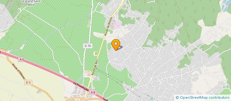 localisation de l'entreprise SASU VITIEXPERTISES 83 à SAINT-MAXIMIN-LA-SAINTE-BAUME