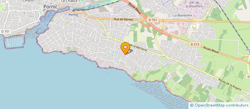 localisation de l'entreprise SASU VITTEL ET CIE   PORNIC