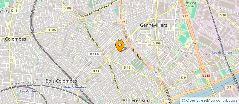localisation de l'entreprise SASU VMFR à ASNIERES-SUR-SEINE