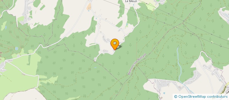 localisation de l'entreprise SASU VOSGES FROID CLIM  BELMONT-SUR-BUTTANT