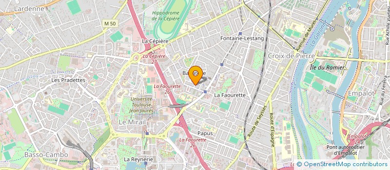 localisation de l'entreprise SASU VTC YOUSSEF OCCITANIE à TOULOUSE