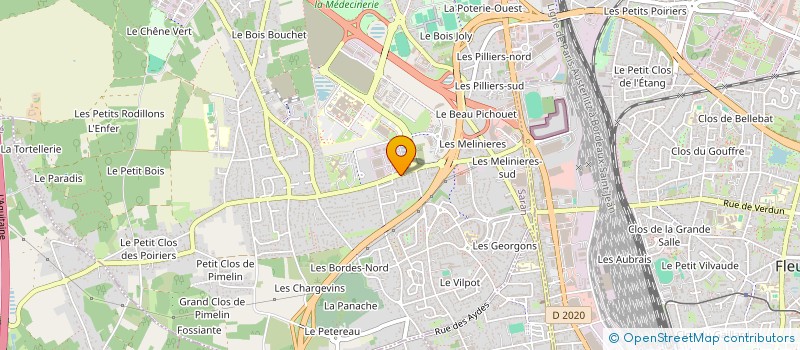 localisation de l'entreprise SASU WE TIME  SARAN