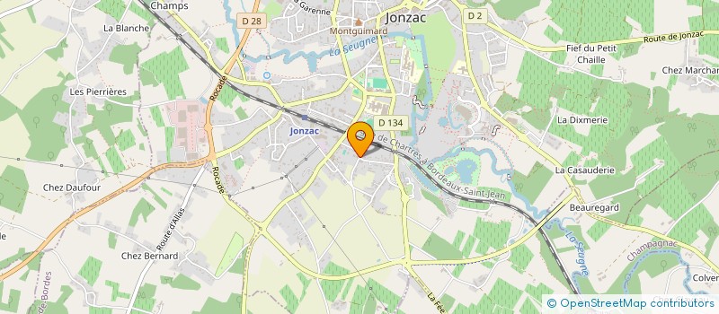 localisation de l'entreprise SASU WILLY VAILLANT  JONZAC