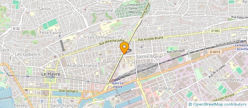 localisation de l'entreprise SASU XTRA 2 à LE HAVRE