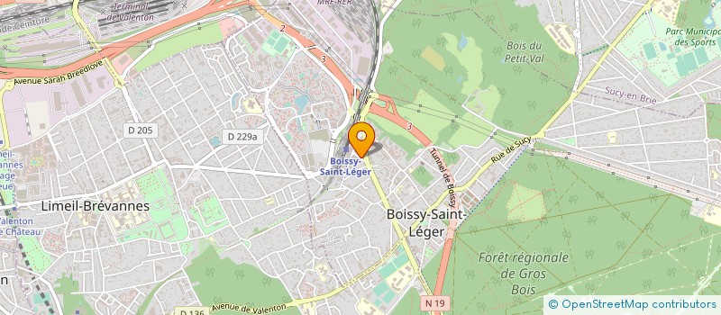 localisation de l'entreprise SASU YADAK à BOISSY-SAINT-LEGER