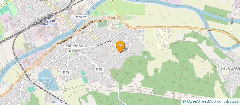 localisation de l'entreprise SASU YAN TAXI  BEAUMONT-SUR-OISE