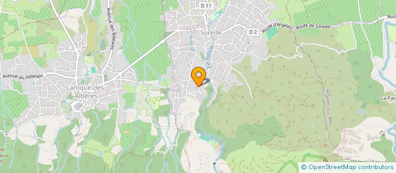 localisation de l'entreprise SASU YLY DIAGNOSTIC IMMOBILIER  SOREDE