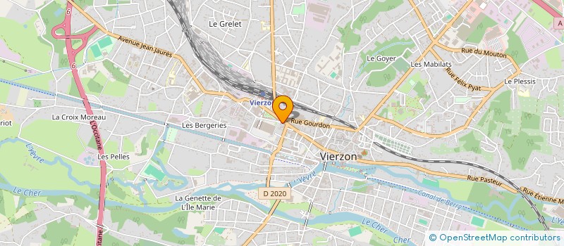 localisation de l'entreprise SASU YOLLA  VIERZON