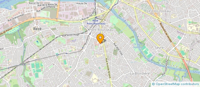 localisation de l'entreprise SASU YOSH  REZE