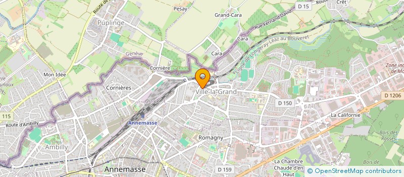 localisation de l'entreprise SASU YOUSS'EVENT  VILLE-LA-GRAND