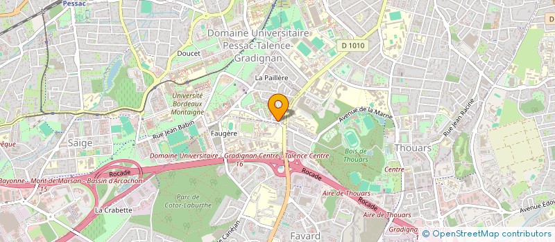 localisation de l'entreprise SASU YOUSSEF à PESSAC