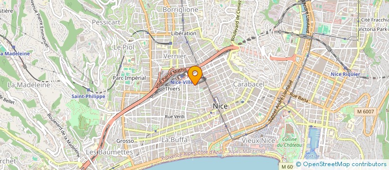 localisation de l'entreprise SASU Z-COMPUTER à NICE