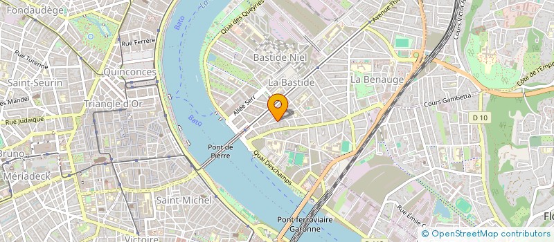 localisation de l'entreprise SASU ZAK à BORDEAUX