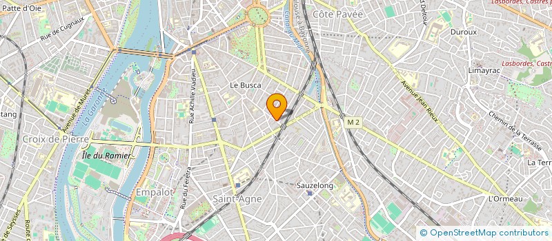 localisation de l'entreprise SASU ZIDANE  TOULOUSE