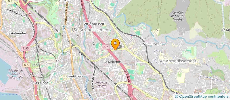 localisation de l'entreprise SASU ZOE CARRELAGES à MARSEILLE