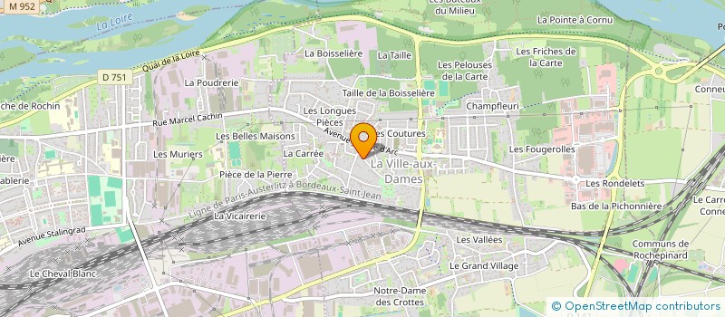 localisation de l'entreprise SASU ZZR  LA VILLE-AUX-DAMES