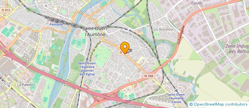 localisation de l'entreprise SASUI à SAINT-OUEN-L'AUMONE