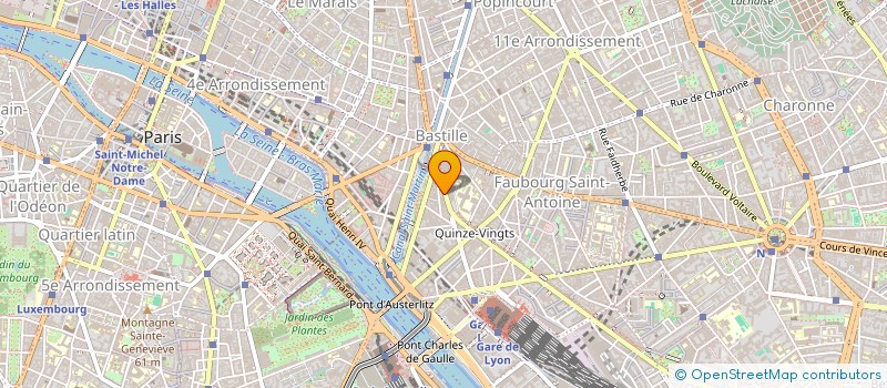 localisation de l'entreprise SASYA  PARIS