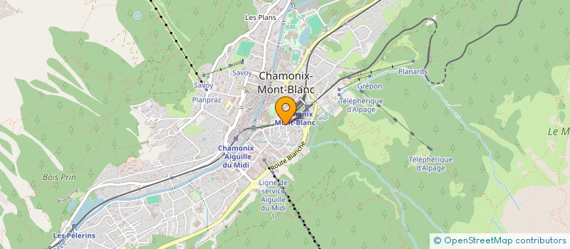 localisation de l'entreprise SASYFAG CONSULTING  CHAMONIX-MONT-BLANC