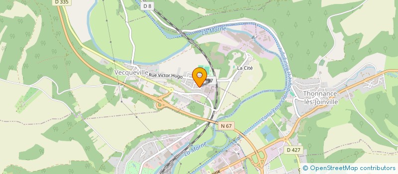 localisation de l'entreprise SASYL SARL à VECQUEVILLE