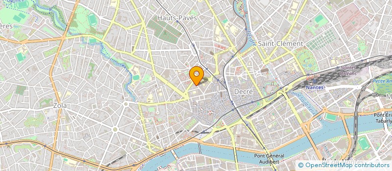 localisation de l'entreprise SASYLIAD à NANTES