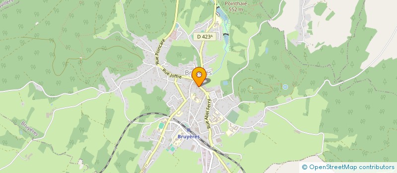 localisation de l'entreprise SAT 2000 à BRUYERES