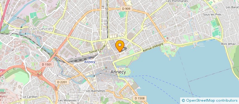 localisation de l'entreprise SAT 4  ANNECY