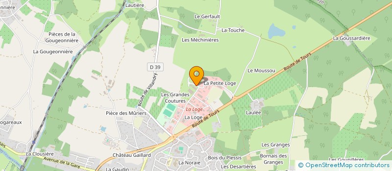 localisation de l'entreprise SAT CASE  AZAY-LE-RIDEAU