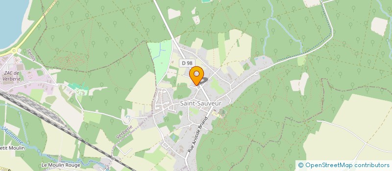 localisation de l'entreprise SAT ECLAIR à SAINT-SAUVEUR