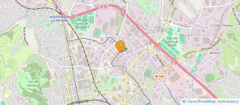 localisation de l'entreprise SAT.ELEC à SAINT-ETIENNE