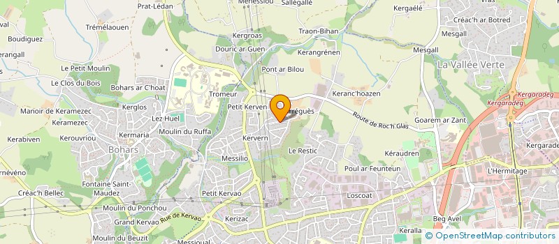 localisation de l'entreprise SAT FIBRE à BREST