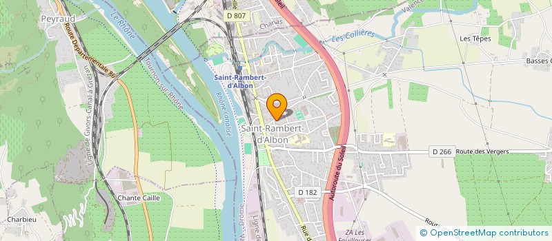 localisation de l'entreprise SAT'IMO  ANDANCETTE