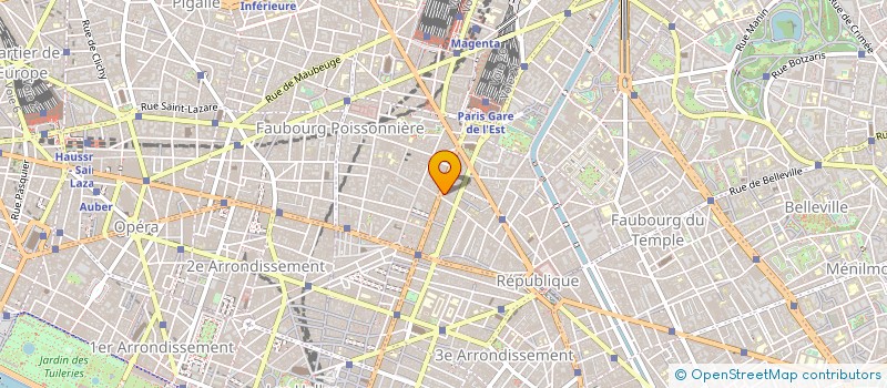 localisation de l'entreprise SAT-INTERNATIONAL à PARIS