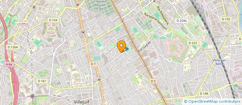 localisation de l'entreprise SAT INVEST  VITRY-SUR-SEINE