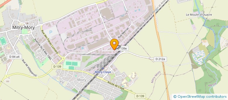 localisation de l'entreprise SAT MANAGEMENT  MITRY-MORY