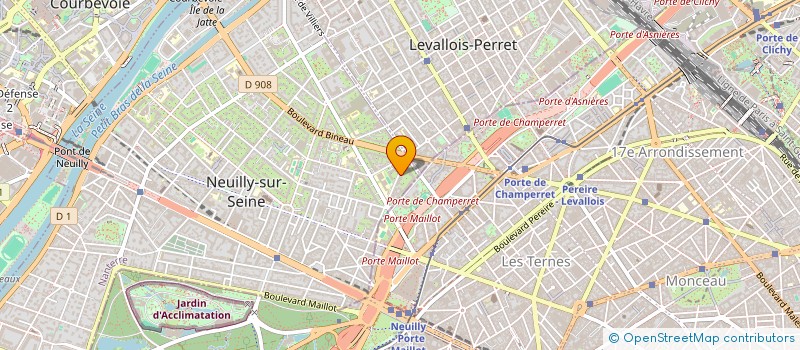 localisation de l'entreprise SAT REAL ESTATE à NEUILLY-SUR-SEINE
