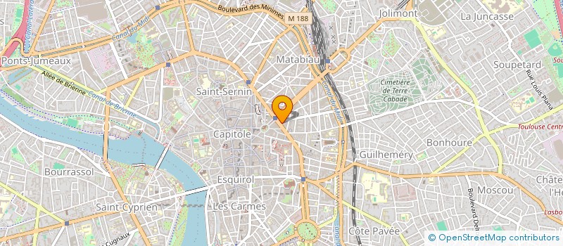 localisation de l'entreprise SATA à TOULOUSE