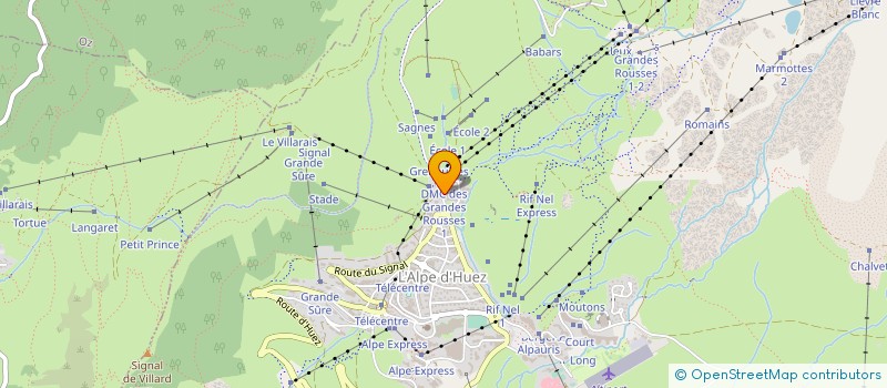 localisation de l'entreprise SATA GROUP  HUEZ