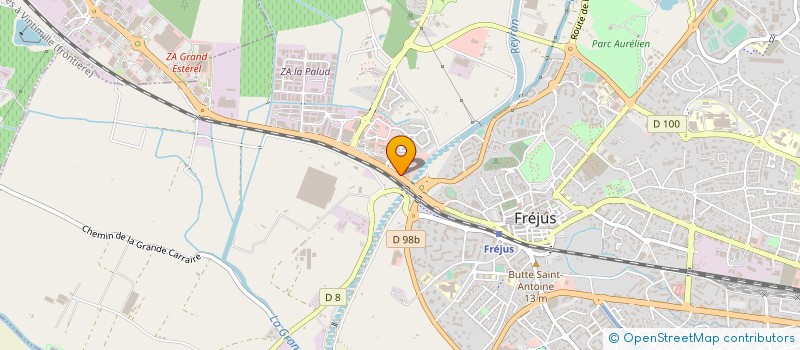 localisation de l'entreprise SATAC FREJUS à FREJUS