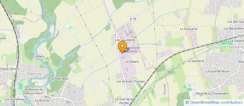 localisation de l'entreprise SATANAS à CHANCEAUX-SUR-CHOISILLE