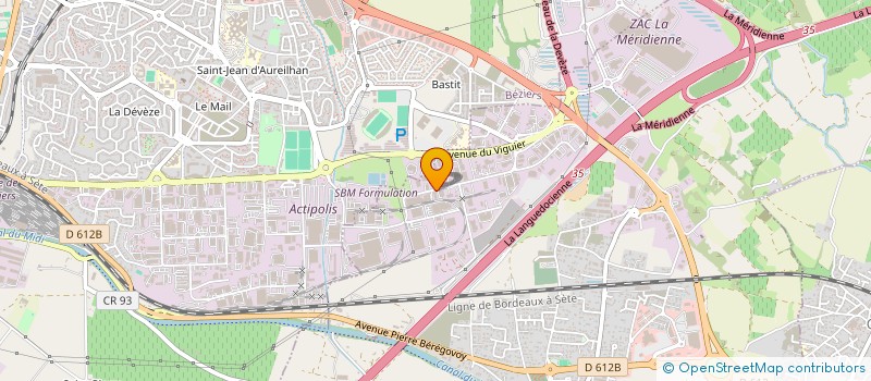 localisation de l'entreprise SATANAS FISHING à VILLENEUVE-LES-BEZIERS