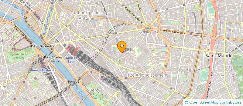 localisation de l'entreprise SATAR MODE à PARIS
