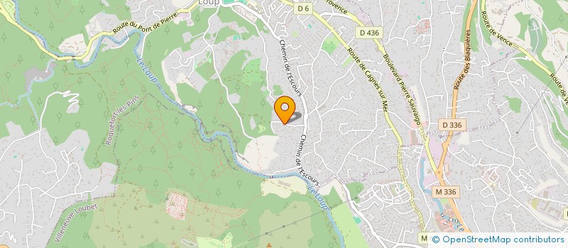 localisation de l'entreprise SATARA  LA COLLE-SUR-LOUP