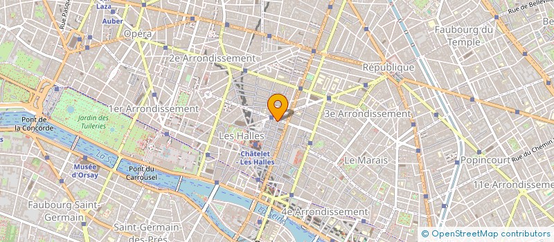 localisation de l'entreprise SATB  PARIS