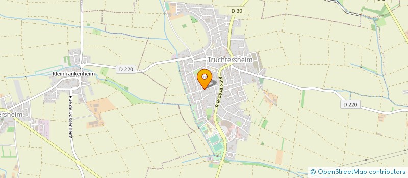 localisation de l'entreprise SATECO à TRUCHTERSHEIM
