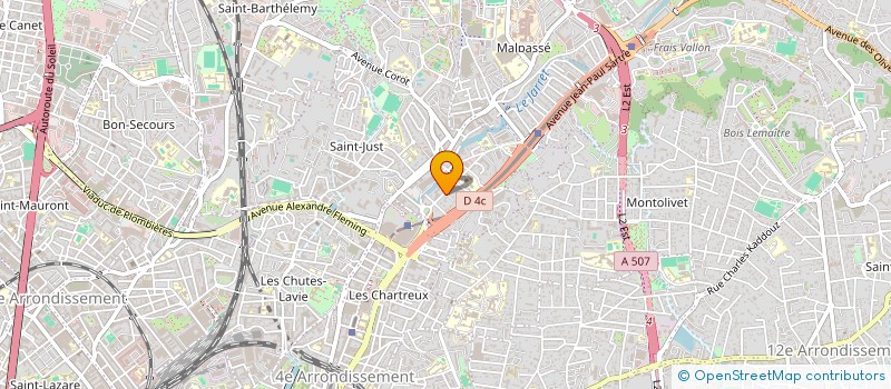 localisation de l'entreprise SATEGIS à MARSEILLE