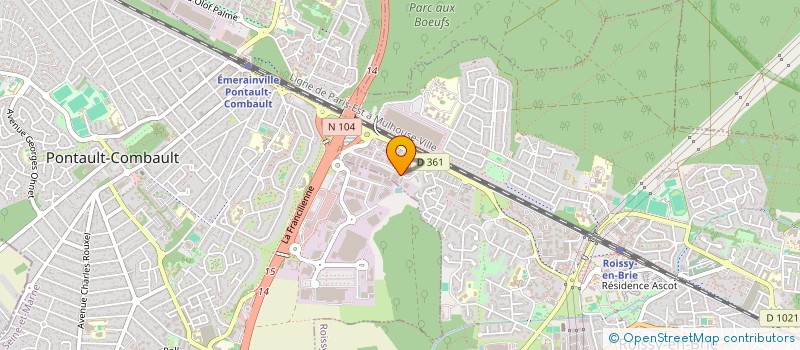 localisation de l'entreprise SATEK  ROISSY-EN-BRIE