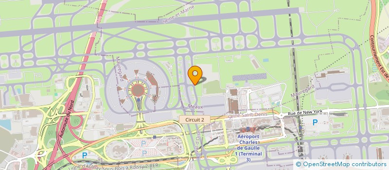 localisation de l'entreprise SATEL 7  MAUREGARD